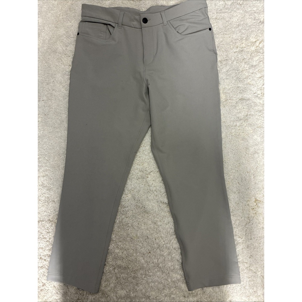 Panama Jack Pants Mens 36X30 Stretch Classic Fit Flat Front Polyester Blend